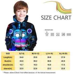 img 1 attached to 👕 EmeJate Bear2 Medium Boys' Hoodie Pullover Sweatshirt in Boys' Clothing and Fashion Hoodies & Sweatshirts