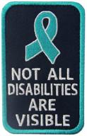 disabilities visible harnesses embroidered fastener logo