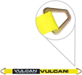 img 2 attached to 🚚 Комплект ремней для фиксации акселей VULCAN - классический желтый - включает в себя (4) ремня длиной 22 ", (4) ремня длиной 36" и (4) ремня с крюком и стропой длиной 15 '