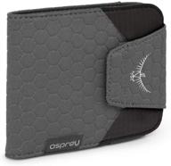 🔒 secure your cards and cash with osprey quicklock rfid wallet logo