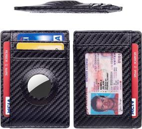 img 3 attached to Hawanik Wallet Holder，Slim Minimalist Texture