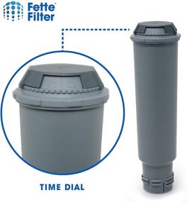 img 2 attached to ☕ Fette Filter: KRUPS Coffee Maker Filter Replacement - Fits XP5220, XP5240, XP5280, XP5620, EA82, EA9000 - 4 Pack