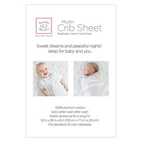 img 1 attached to 🌿 SwaddleDesigns Blue Forest Cotton Muslin Fitted Crib Sheet/Toddler Sheet: Super Soft and Breathable Nursery Bedding