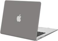 mosiso совместим с чехлом для macbook air 13 дюймов (модели: a1466 &amp) логотип