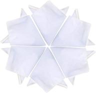cotton pocket square solid handkerchief men's accessories for handkerchiefs logo