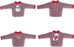 img 2 attached to TING Santa Fashion Doll Sweater
