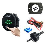 buennus voltmeter capacity motorcycle waterproof logo