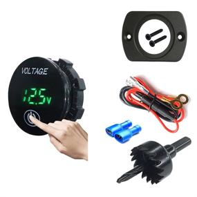 img 4 attached to BUENNUS Voltmeter Capacity Motorcycle Waterproof