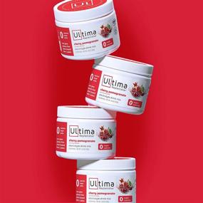 img 2 attached to 🍒 Ultima Hydrating Electrolyte Powder: Cherry Pomegranate Flavor | 30 Servings, 3.6 oz