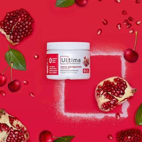 img 1 attached to 🍒 Ultima Hydrating Electrolyte Powder: Cherry Pomegranate Flavor | 30 Servings, 3.6 oz