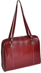 img 3 attached to Womens Laptop Briefcase Leather 15 4