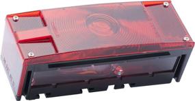 img 2 attached to 🚦 Waterproof Universal Mount Combination Tail Light Kit: Optronics TL16RK in Red - Top-rated and Reliable
