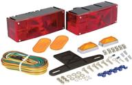 🚦 waterproof universal mount combination tail light kit: optronics tl16rk in red - top-rated and reliable logo