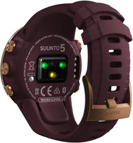 img 1 attached to Датчик Suunto Multisport на запястье бордовый