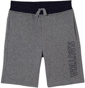 img 2 attached to 🩳 Nautica Boys' Solid Pull-on Shorts - Stylish and Comfortable Bottoms for Active Kids