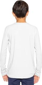 img 2 attached to Oh-So-Soft Long Sleeve Top for Boys and Men, Child Small to Adult 3X