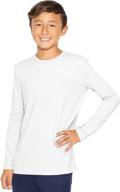 oh-so-soft long sleeve top for boys and men, child small to adult 3x logo