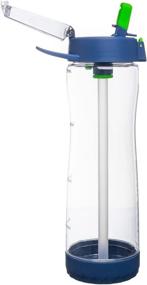 img 4 attached to 🚰 Mazama's Tritan BPA Free Water Bottle - 24oz with Straw, Dishwasher Safe and Dust Cover - Compatible with Filters - Fits Cupholders Effectively