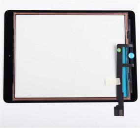 img 2 attached to 📱 SRJTEK iPad Pro 9.7 Touch Screen Replacement - Touchscreen Digitizer Glass Repair Kit (Black) - A1673 A1674 A1675