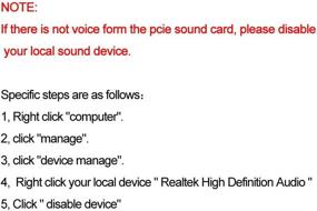 img 3 attached to 🔊 GODSHARK PCIe Sound Card: 5.1 Internal Audio Card for PC Windows 8 7 with Low Profile Bracket - 3D Stereo, CMI8738 Chip, 32/64 Bit PCI Express Adapter