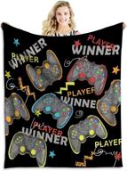 tveinard gamer blanket gaming christmas logo