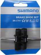 shimano br ct91 cantilever brake shoe logo