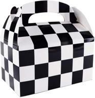 black and 🏁 white checker racing 12-pack logo