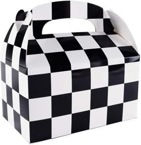 img 4 attached to Black and 🏁 White Checker Racing 12-Pack