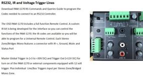 img 2 attached to 🔊 Enhance Your Audio Experience with OSD Audio 12 Channel Amplifier KIT-PAM1270MULTIIR