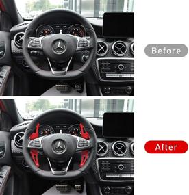 img 3 attached to 🔧 Расширитель рулевого колеса с paddle shifter Mercedes Benz AMG TTCR-II - подходит для AMG GT/GLA/GLE AMG 2016-2021, C/CLA/CLS AMG 2015-2020, E/GLS/SL AMG 2017-2020, G AMG 2019-2020, GLC/S AMG 2016-2020.