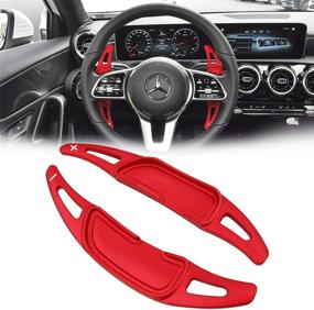 img 4 attached to 🔧 Расширитель рулевого колеса с paddle shifter Mercedes Benz AMG TTCR-II - подходит для AMG GT/GLA/GLE AMG 2016-2021, C/CLA/CLS AMG 2015-2020, E/GLS/SL AMG 2017-2020, G AMG 2019-2020, GLC/S AMG 2016-2020.