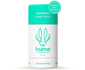 img 4 attached to Hume Supernatural Plant-Based Deodorant: Aluminum-Free, Coconut & Probiotics Anti-Sweat Deodorant – Desert Bloom 2 oz