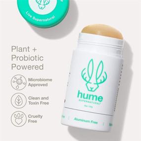 img 3 attached to Hume Supernatural Plant-Based Deodorant: Aluminum-Free, Coconut & Probiotics Anti-Sweat Deodorant – Desert Bloom 2 oz