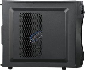 img 1 attached to 💻 Корпус компьютерного корпуса ROSEWILL CHALLENGER S ATX Mid Tower Gaming с синим светодиодом, 3 предустановленными вентиляторами и портами доступа кофронтального ввода/вывода для настольного ПК