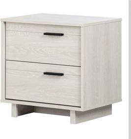 img 3 attached to 🌲 South Shore Fynn 2-Drawer Nightstand in Winter Oak, $100