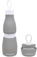 campsy collapsible water bottle ecofriendly logo