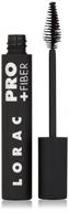 lorac plus fiber mascara black logo