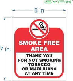 img 3 attached to 🚭 Smoke-Free Area Sticker for Smoke-Free Zones