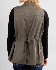 img 1 attached to Eurivicy Military Lightweight Sleeveless Drawstring Women's Clothing and Coats, Jackets & Vests