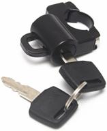 🔒 e-bro black universal helmet lock for 7/8" 22-25mm handlebar tubes logo