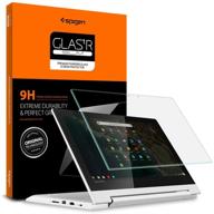 📱 spigen tempered glass screen protector for lenovo chromebook flex 3 (82hg0006us) - 11.6 inch [enhanced 9h hardness] logo