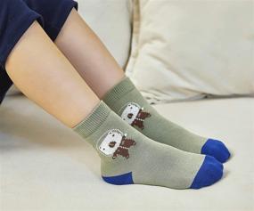 img 2 attached to Boys Cotton Transport Socks Seamless