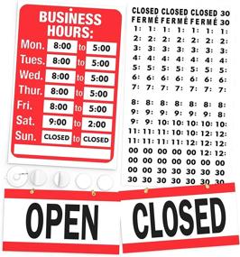 img 4 attached to 🕐 Business Hours Open Closed Sign: A Reliable Tool for Establishing Clear Operating Times