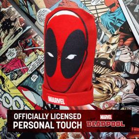 img 1 attached to 🚗 Pilot MVL-0105 Marvel Deadpool Shift Knob Cover: Elevate Your Ride with a Touch of Merc with a Mouth!