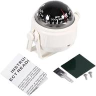 waterproof compass with bracket mount - sea marine voyager compass for hiking, camping, boats, caravans, trucks логотип