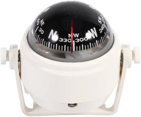 img 3 attached to Waterproof Compass with Bracket Mount - Sea Marine Voyager Compass for Hiking, Camping, Boats, Caravans, Trucks