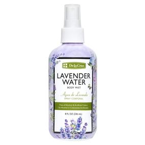 img 4 attached to Revitalize Your Senses with De La Cruz Lavender Water Body Mist - Skin and Hair Lavender Spray Enhanced with Pure Lavender Essential Oil 8 fl oz (236 mL)
