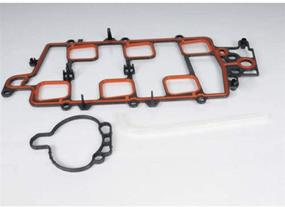 img 1 attached to 🔧 GM Genuine Parts Upper Intake Manifold Gasket Kit 89017554 - Complete with Seal and Pipe