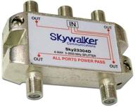 high-frequency 4-way coaxial splitter, 5-2300mhz logo