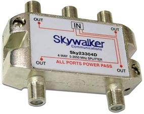 img 1 attached to High-Frequency 4-Way Coaxial Splitter, 5-2300MHz